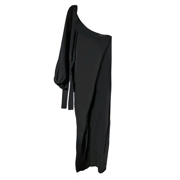 Zara Studio Limited Edition Asymmetrical Maxi Dress - Picture 14 of 16